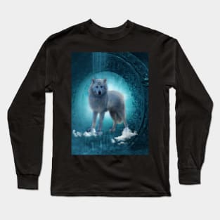 Wonderful white wolf Long Sleeve T-Shirt